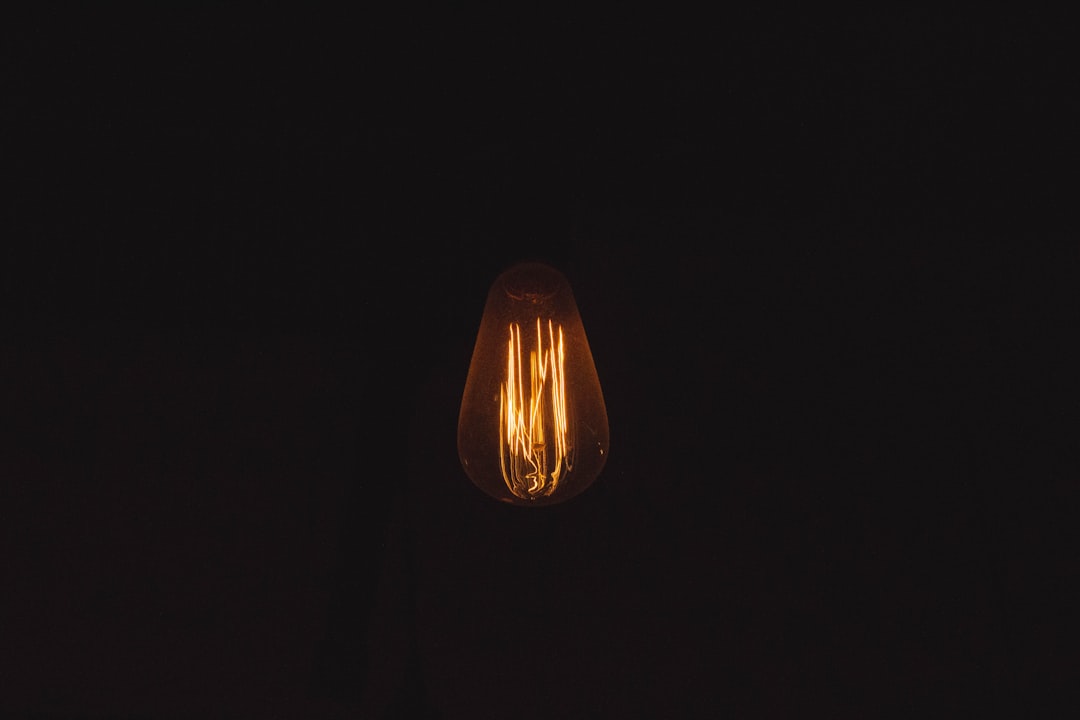 Photo Lightning rod floor lamp