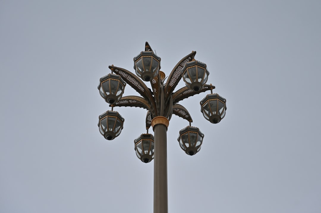 Photo Nordic flower chandelier