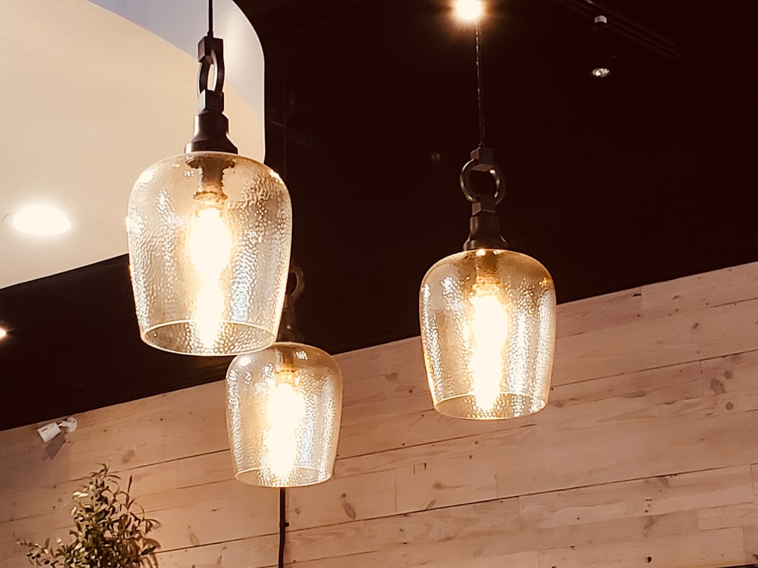 Photo vintage pendant lights
